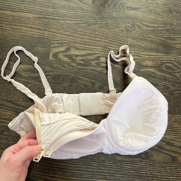 Nursing & Pumping Bra Set Size 36B - Simple Wishes - nude & black - Picture 11 of 15